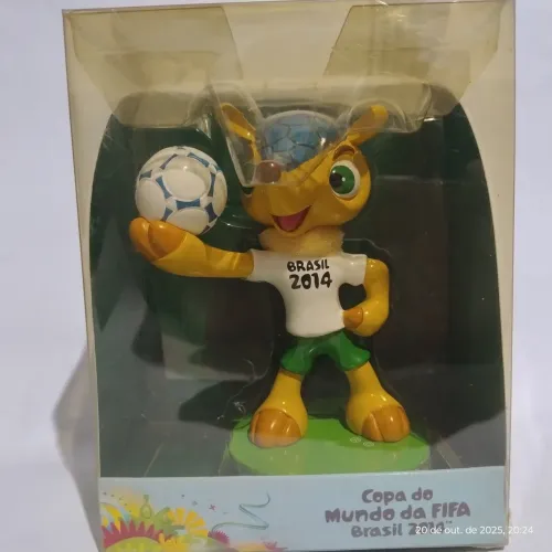 Fuleco, mascote da Copa do Mundo Brasil 2014. Novo lacrado. Lindo pra coleção.