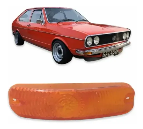 Lente Seta Arteb Hella Passat 74 78 Original Ambar Pisca Vw