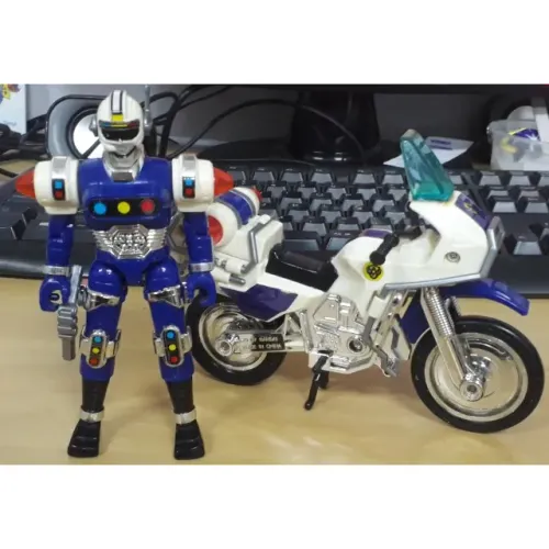Figura de Ação - Power Rangers Centurião Senturion Cycle Bandai 1997 - Vintage