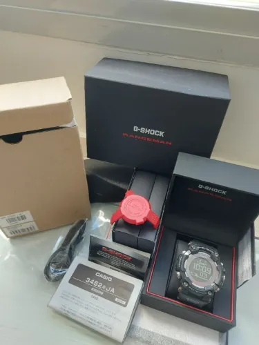 Relógo Casio G-SHOCK New Rangeman GPR-B1000-1JR Solar GPS 200M
