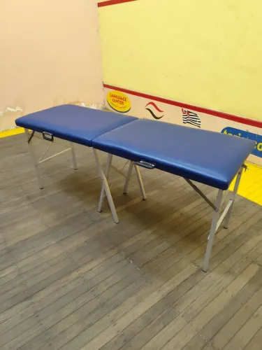 Maca de Massagem Portátil Azul