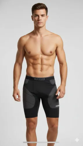 Bermuda Compressão Kipsta Collision M | Proteção Lateral | Importada NY | Como Nova