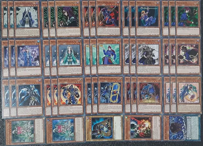 Deck estrutural ordem dos magos cartas originais de yu-gi-oh + campo de batalha