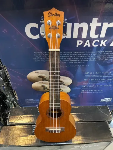 Ukulele Shelby Concert Eletroacustico SU-23ME STNT