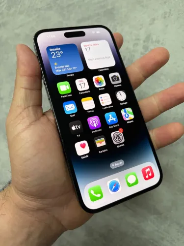 Iphone 14 Pro Max 5G Semi novo td original Troco ou 10x cartão