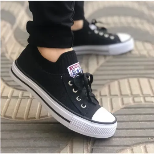 Tênis Allstar Meia Cadarço Ultra Confortável
