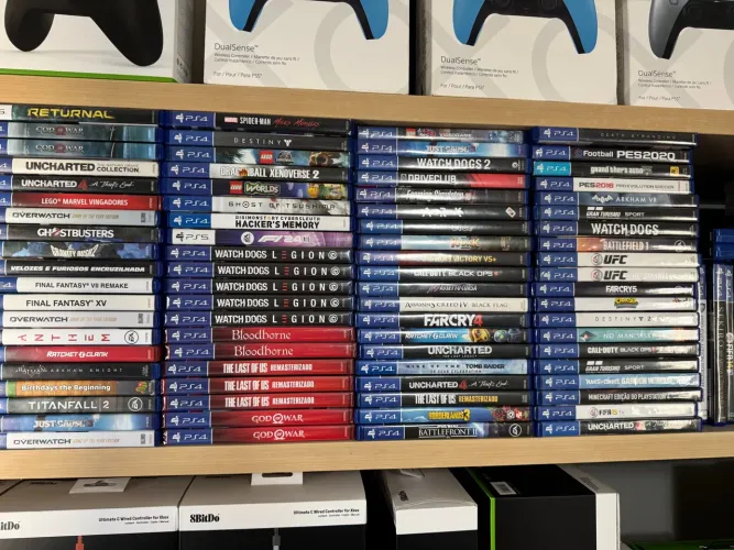 Jogos ps4 originais impecáveis 