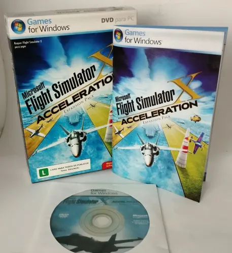 Pacote de expansão Microsoft Flight Simulator X: Acceleration em Ótimo Estado