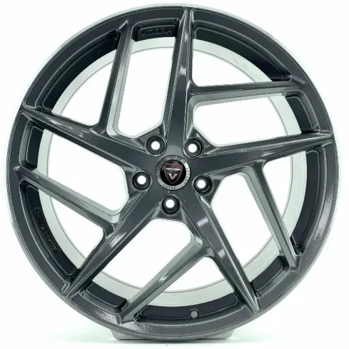 JOGO DE RODAS VITTORIA WHEELS MELBOURNE ARO 20X8,5 E 9,5 GRAFITE BRILHANTE 5X112