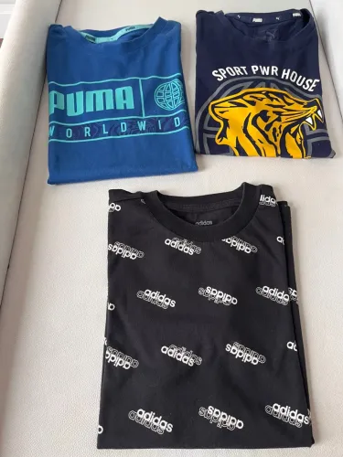 Camisetas Puma e Adidas ( Infantil) 