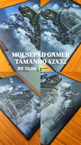Mousepad gamer tamanho 42x32