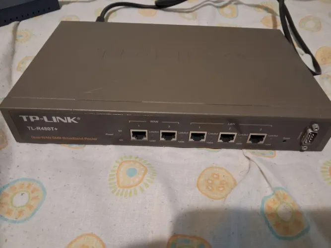 Roteador TP-LINK TL-R480T+ Dual-WAN SMB