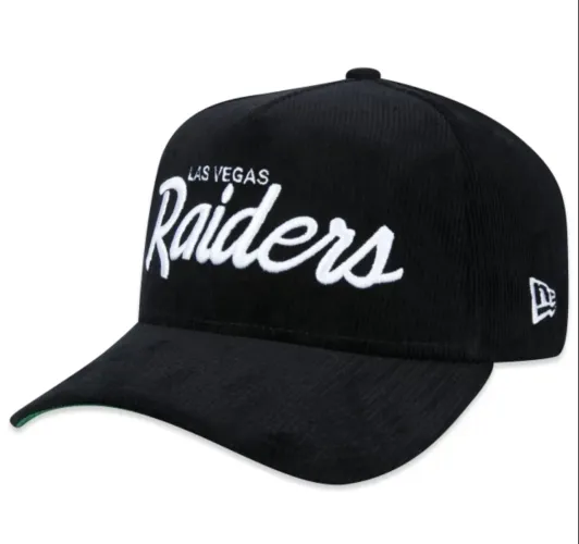 Boné New Era Aba Curva Las Vegas Raiders Core Black