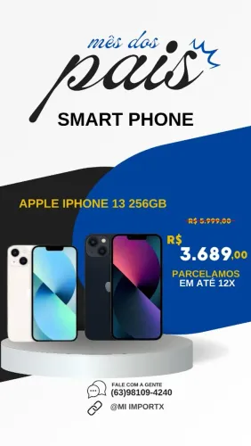 iPhone 13 256GB novo