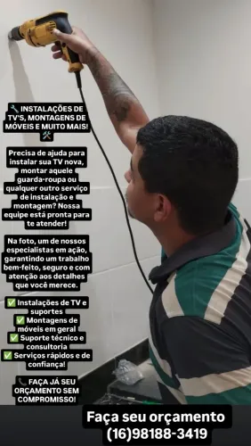 Montador de móveis e serviços gerais