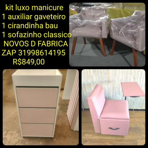 kit manicure luxo