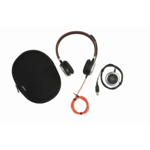 Headset Jabra Evolve 40 + bolsa do headset