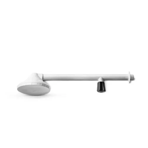 Chuveiro Ducha Fria 4 Polegadas Branco Com Registro - PVC Resistente