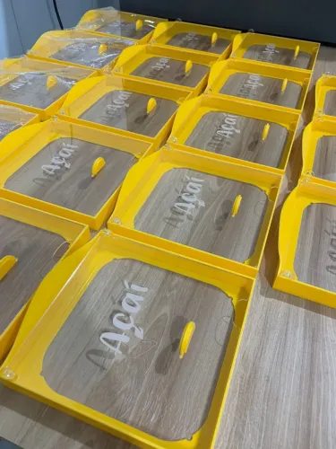 Tampas em Acrílico Personalizadas