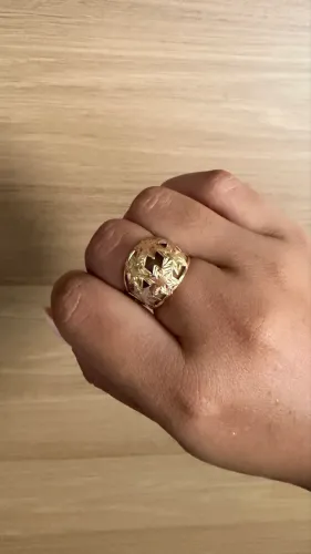 Anel de ouro 18k