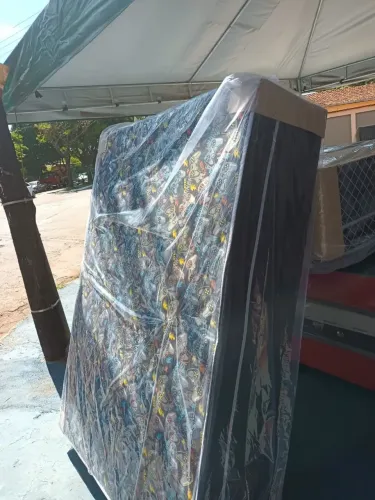 Cama casal pronta para usar