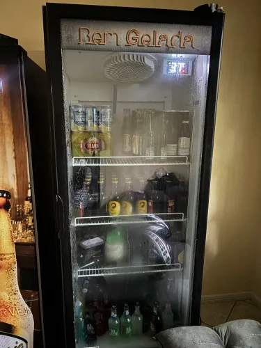 freezer geladeira porta de vidro