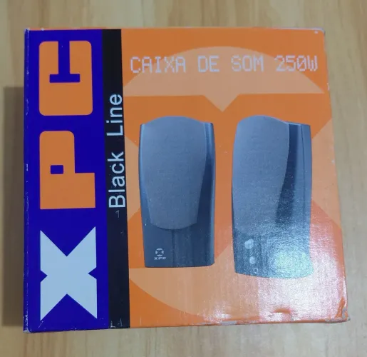 Caixa de Som para PC - XPC, modelo Black Line.