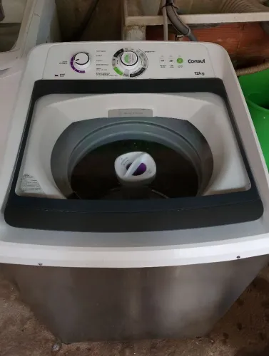 Máquina de lavar inox 12kg consul