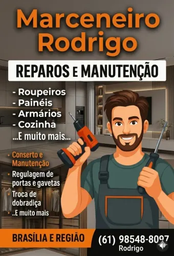 Marceneiro/ móveis  planejados 