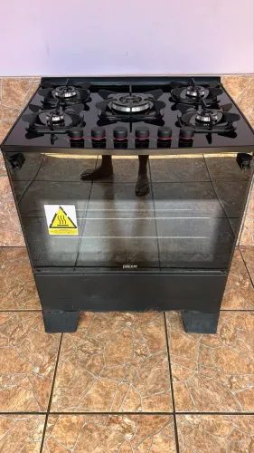Fogão mesa de vidro