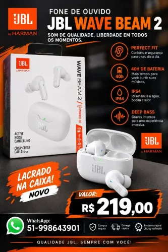 Fone ouvido original novo