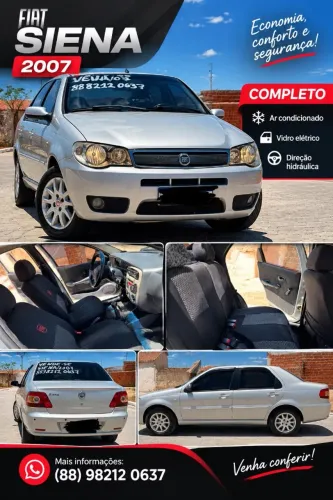 Fiat Siena 1.0/ EX 1.0 MPI Fire/ Fire Flex 8V 2007