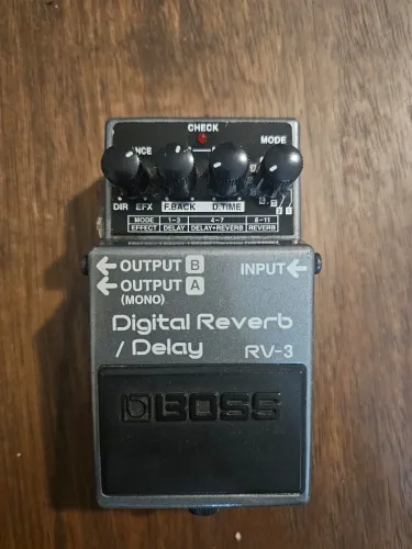 Pedal Digital Reverb Delay - Boss