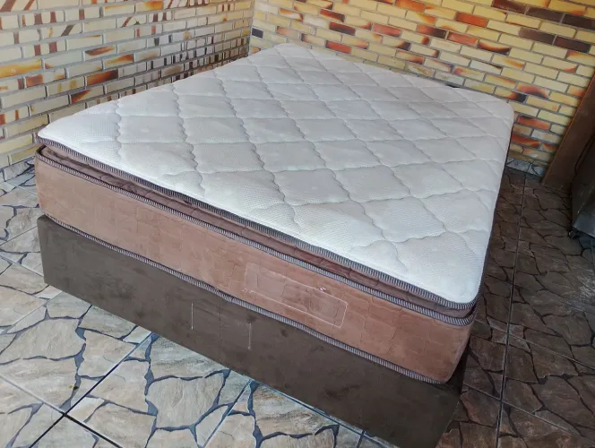 Cama box casal... ENTREGO