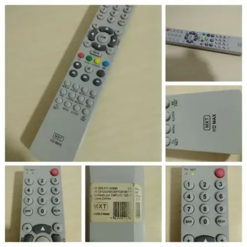 Controle Remoto Para Receptor NET HD MAX CO1233 (USADO)