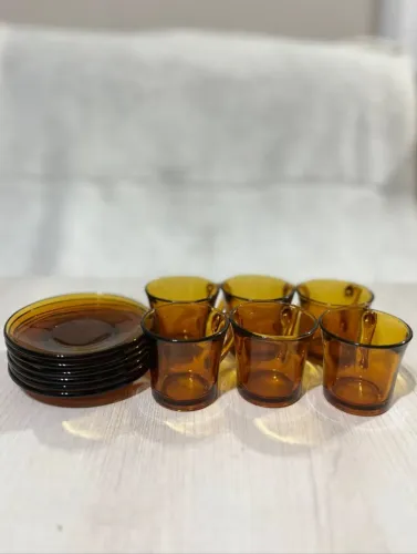 Jogo De Xicaras Cafezinho Duralex Antigo