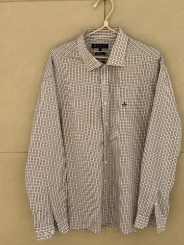 Camisa social dudalina tamanho xxl equivalente ao tamanh 44