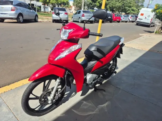 Honda Biz 125cc Unico Dono Vermelha