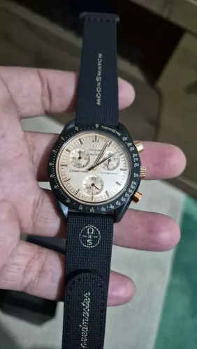 Relógio omega ×swatch triple +AAA