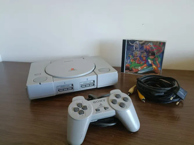 PlayStation 1 leitor 100% + JOGO ORIGINAL