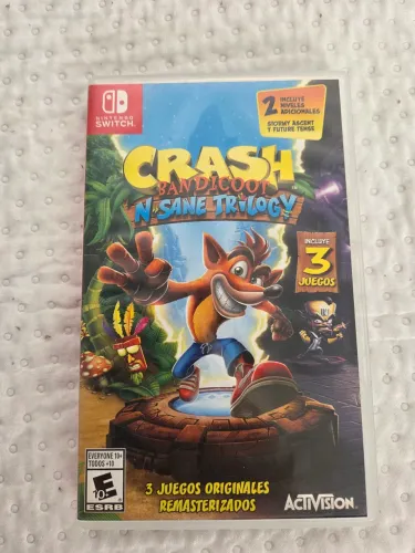 Crash Bandicoot Nsane Trilogy Switch