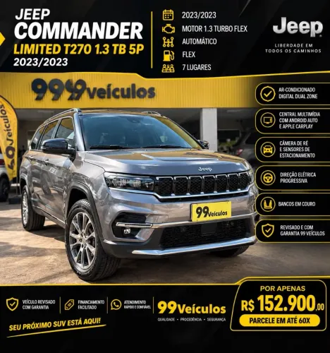 Jeep Commander Limited T270 1.3 TB Flex AUT 2023