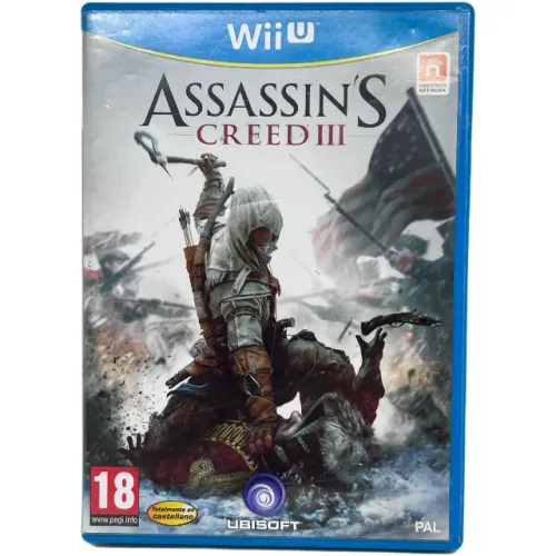 WiiU Assassin's Creed III edição em espanhol