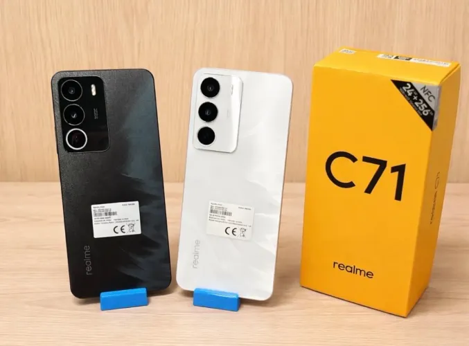 Realme c71 4G 04+128GB RAM Verde Branco Lacrado