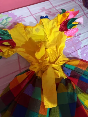 Vestido de matuta 4 a 6 anos