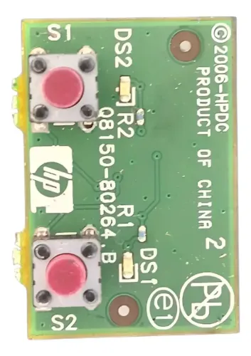 Q *4* Placa Liga/desliga Para Photosmart C3180 Q *4 (Usado) Ref 00669