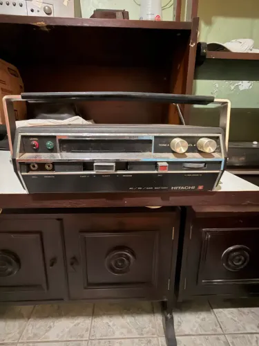 Toca Fitas Gravador Hitachi Cassete Recorder Trk 206 Antigo (Usado)