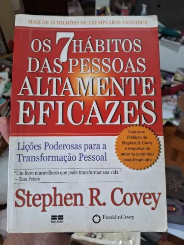Livro Os sete habitos das pessoas altamente eficazes - Stephen Covey