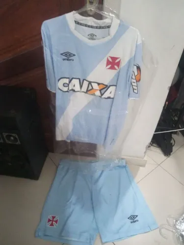 Camisa de goleiro do Vasco azul claro