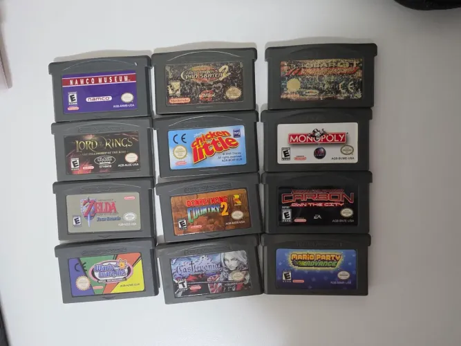 Jogos gameboy advance GBA ORIGINAIS 